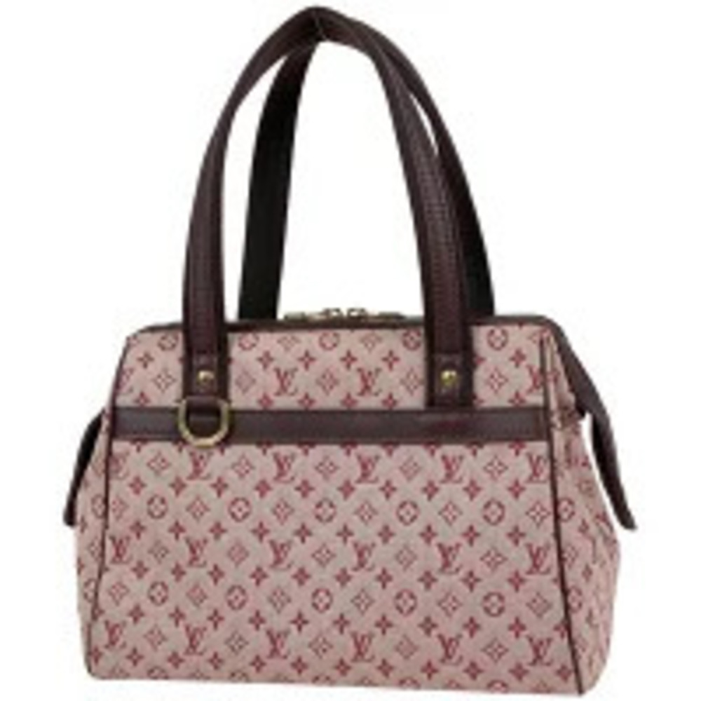 Louis Vuitton Josephine Boston Cerise Red Handbag Monogram Cherry
